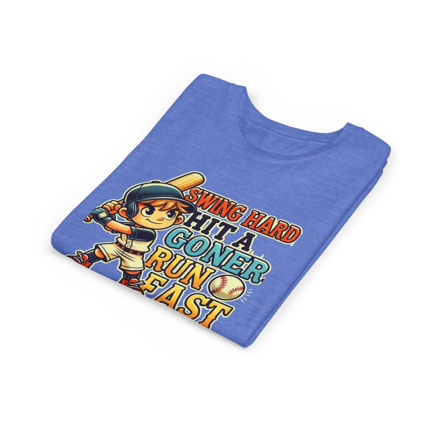 The "Swing Hard" Little Rebels Youth Tee