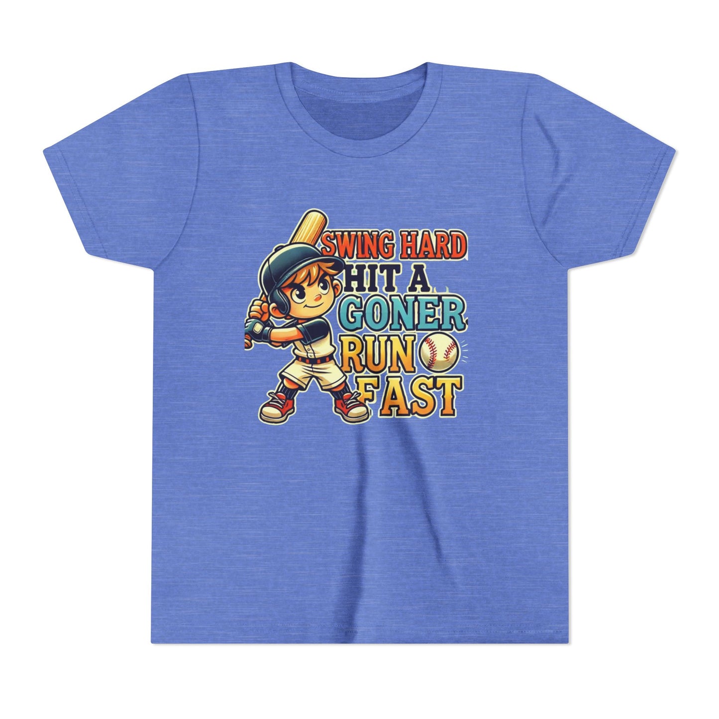 The "Swing Hard" Little Rebels Youth Tee
