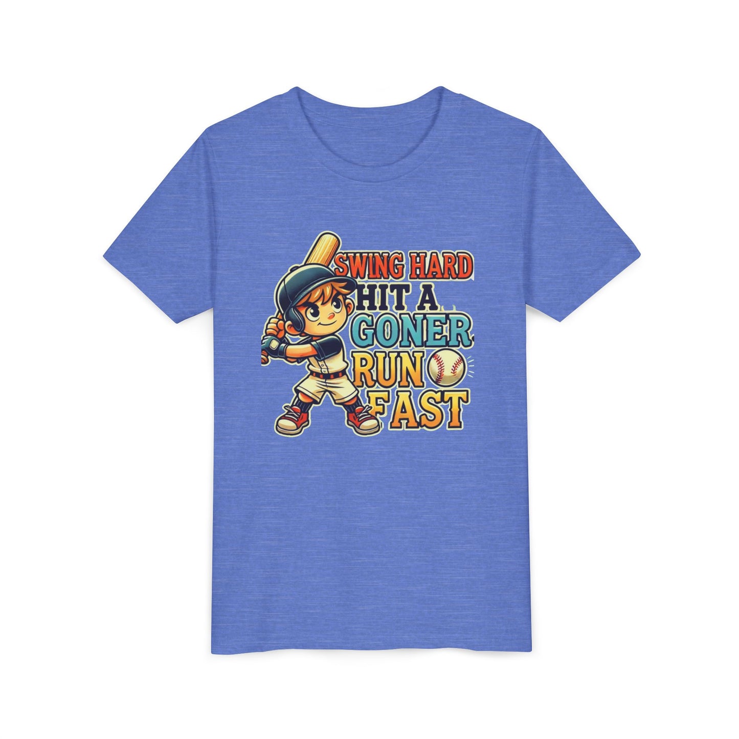 The "Swing Hard" Little Rebels Youth Tee
