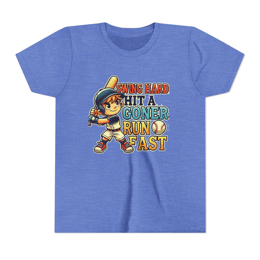 The "Swing Hard" Little Rebels Youth Tee