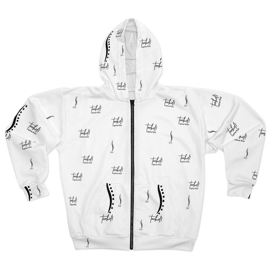 toohd! Full-Zip Attitude Hoodie - Spine First. Lead With Backbone.