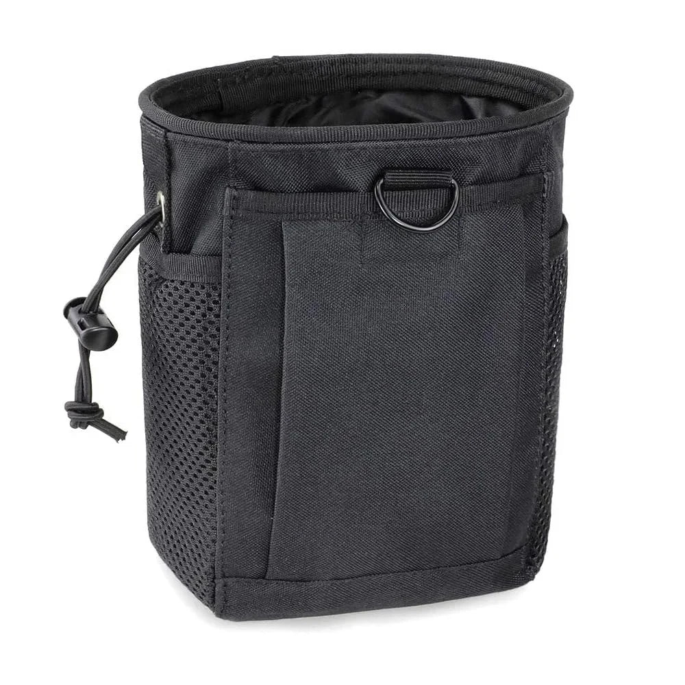 Tactical Molle Dump Pouch - Adjustable Hunting Magazine Recovery & Ammo Bag Fanny Pack